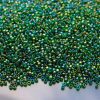 10g 249 Inside Color Peridot/Emerald Lined Toho Seed Beads 15/0 1.5mm Michael's UK Jewellery