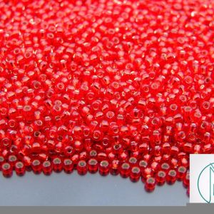 Wholesale TOHO Beads 25C Silver Lined Ruby 11/0 beads mouse