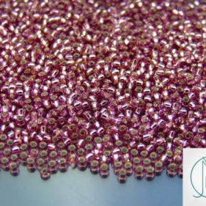 20g TOHO Beads 26 Silver Lined Light Amethyst 11/0 beads mouse