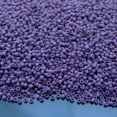 10g 2608F Semi Glazed Lavender Toho Seed Beads 15/0 1.5mm Michael's UK Jewellery