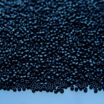 10g 2612F Semi Glazed Jet Toho Seed Beads 15/0 1.5mm Michael's UK Jewellery