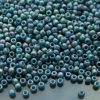 TOHO Seed Beads 2635F Semi Glazed Rainbow Blue Turquoise 8/0 beads mouse