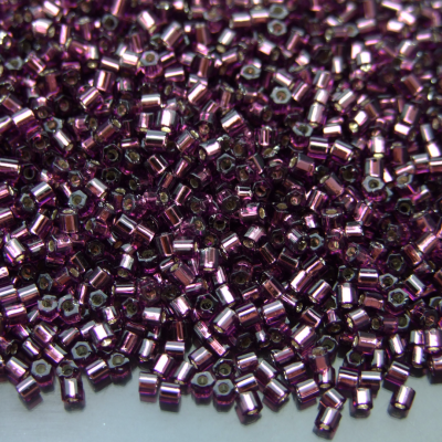 10g 26C Silver Lined Amethyst Toho Hexagon Seed Beads 11/0 2mm Michael's UK Jewellery