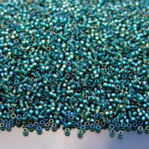 10g 270 Inside Color Crystal/Metallic Teal Toho Seed Beads 15/0 1.5mm Michael's UK Jewellery