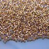 10g 278 Gold Lined Topaz Toho Seed Beads 15/0 1.5mm Michael's UK Jewellery