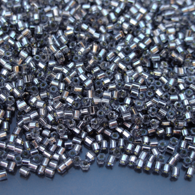 10g 29B Silver Lined Gray Toho Hexagon Seed Beads 11/0 2mm Michael's UK Jewellery