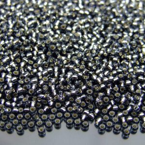 20g TOHO Beads 29B Silver Lined Gray 11/0 beads mouse