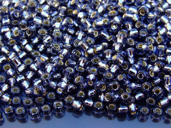 10g 29B Silver Lined Gray Toho Seed Beads 6/0 4mm Michael's UK Jewellery