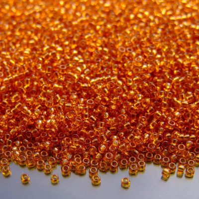 10g 2C Transparent Topaz Toho Seed Beads 15/0 1.5mm Michael's UK Jewellery