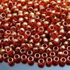 10g 329 Gold Lustered African Sunset Toho Seed Beads Size 6/0 4mm Michael's UK Jewellery
