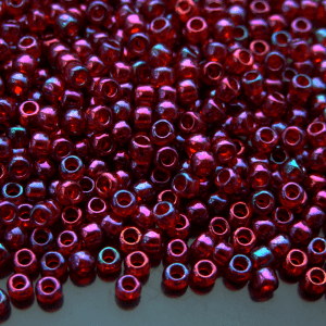 10g 332 Gold Lustered Raspberry Toho Seed Beads 6/0 4mm Michael's UK Jewellery
