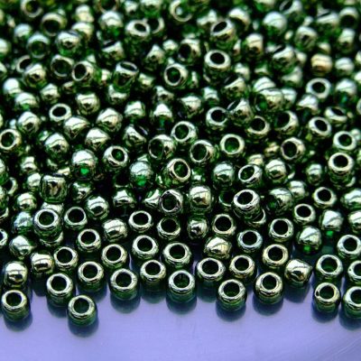 10g 333 Gold Lustered Fern Toho Seed Beads Size 6/0 4mm Michael's UK Jewellery