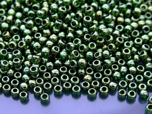 10g 333 Gold Lustered Fern Toho Seed Beads Size 6/0 4mm Michael's UK Jewellery