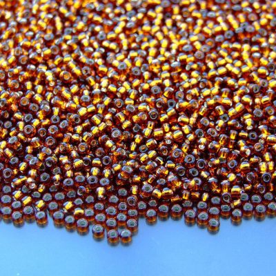 20g TOHO Beads 34 Silver Lined Smoky Topaz 11/0 beads mouse