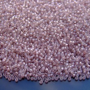10g 353 Inside Color Crystal/Lavender Lined Toho Seed Beads 15/0 1.5mm Michael's UK Jewellery