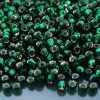 10g 36 Silver Lined Green Emerald Toho Seed Beads 6/0 4mm Michael's UK Jewellery
