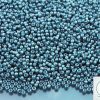 TOHO Seed Beads 374 Transparent Luster Emerald Green Denim Blue 11/0 beads mouse