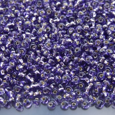 10g 39 Silver Lined Tanzanite Toho 3mm Magatama Seed Beads Michael's UK Jewellery