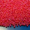 10g 405F Opaque Rainbow Frosted Cherry Toho Seed Beads 11/0 2.2mm Michael's UK Jewellery