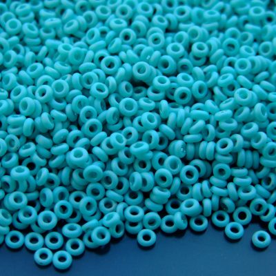 10g 413F Opaque Rainbow Frosted Turquoise Toho Demi Round Seed Beads 8/0 3mm Michael's UK Jewellery