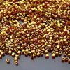 10g 421 Gold Luster Transparent Pink Toho Cube Seed Beads 1.5mm Michael's UK Jewellery