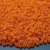 TOHO Seed Beads 42DF Opaque Frosted Cantelope 8/0 beads mouse