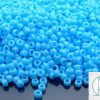 TOHO Seed Beads 43 Opaque Blue Turquoise 8/0 beads mouse
