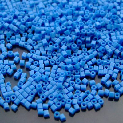 10g 43D Opaque Cornflower Toho Cube Seed Beads 1.5mm Michael's UK Jewellery