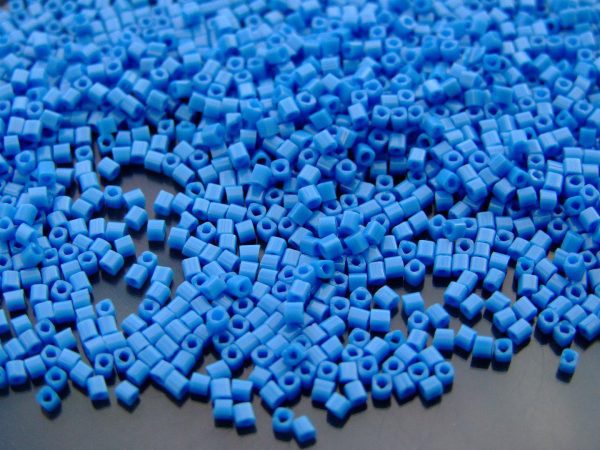 10g 43D Opaque Cornflower Toho Cube Seed Beads 1.5mm Michael's UK Jewellery
