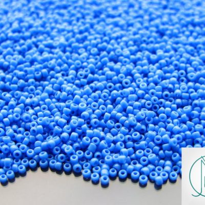 10g 43D Opaque Cornflower Toho Seed Beads 15/0 1.5mm Michael's UK Jewellery