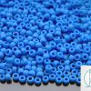 10g 43DF Opaque Blue Sky Frosted Toho Seed Beads 8/0 3mm Michael's UK Jewellery