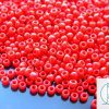 TOHO Seed Beads 45 Opaque Pepper Red 8/0 beads mouse