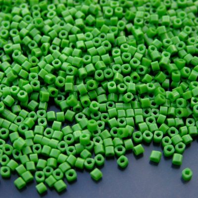 10g 47 Opaque Mint Green Toho Cube Seed Beads 1.5mm Michael's UK Jewellery