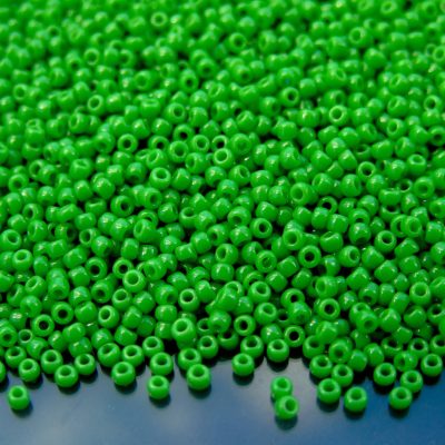 20g TOHO Beads 47 Opaque Mint Green 11/0 beads mouse