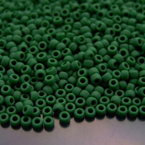 10g 47HF Opaque Frosted Pine Green Toho Seed Beads 8/0 3mm Michael's UK Jewellery
