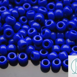 10g 48 Opaque Navy Blue Toho Seed Beads 3/0 5.5mm Michael's UK Jewellery