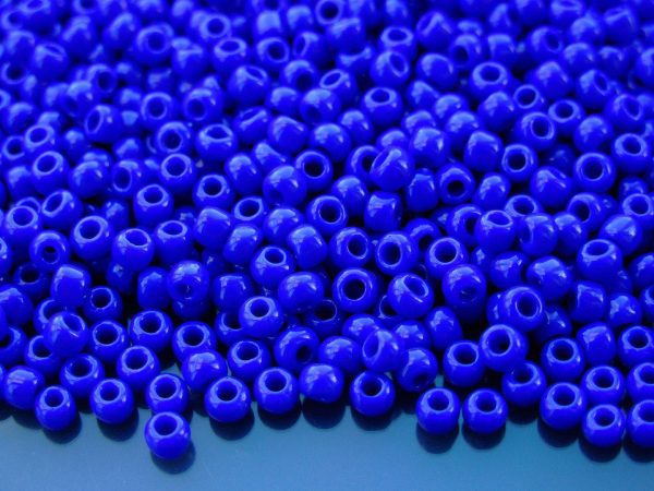 10g 48 Opaque Navy Blue Toho Seed Beads Size 6/0 4mm Michael's UK Jewellery