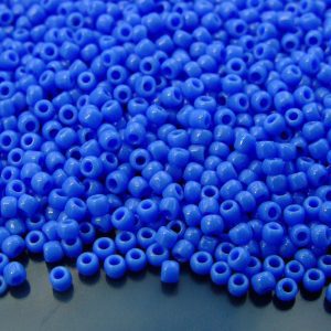 10g 48L Opaque Periwinkle Toho Seed Beads 8/0 3mm Michael's UK Jewellery