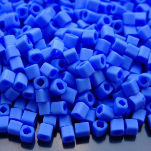 10g 48LF Opaque Frosted Periwinkle Toho Cube Seed Beads 4mm Michael's UK Jewellery