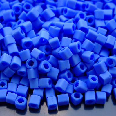 10g 48LF Opaque Frosted Periwinkle Toho Cube Seed Beads 4mm Michael's UK Jewellery