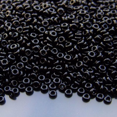 10g 49 Opaque Jet Toho Demi Round Seed Beads 8/0 3mm Michael's UK Jewellery