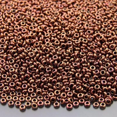 10g 501 Higher Metallic Cinnamon Bronze Toho Demi Round Seed Beads 11/0 2mm Michael's UK Jewellery