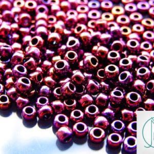 10g 503 Higher Metallic Dark Amethyst Toho Seed Beads 6/0 4mm Michael's UK Jewellery