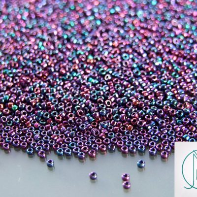 10g 504 Higher Metallic Pandora Toho Seed Beads 15/0 1.5mm Michael's UK Jewellery