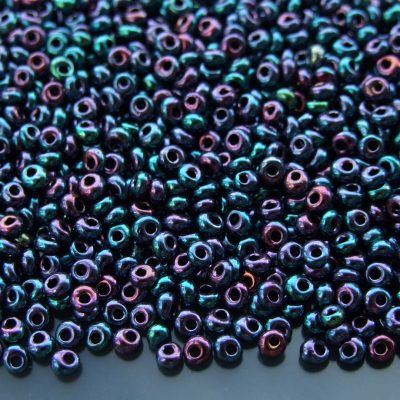 10g 505 Higher Metallic Dragonfly Toho 3mm Magatama Seed Beads Michael's UK Jewellery