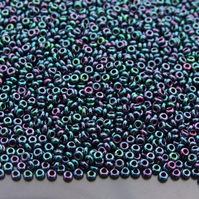 10g 505 Higher Metallic Dragonfly Toho Demi Round Seed Beads 11/0 2mm Michael's UK Jewellery