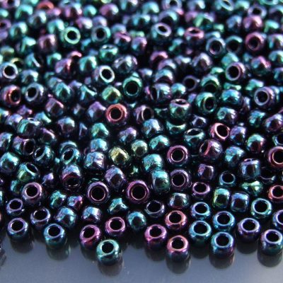 10g 505 Higher Metallic Dragonfly Toho Seed Beads Size 6/0 4mm Michael's UK Jewellery