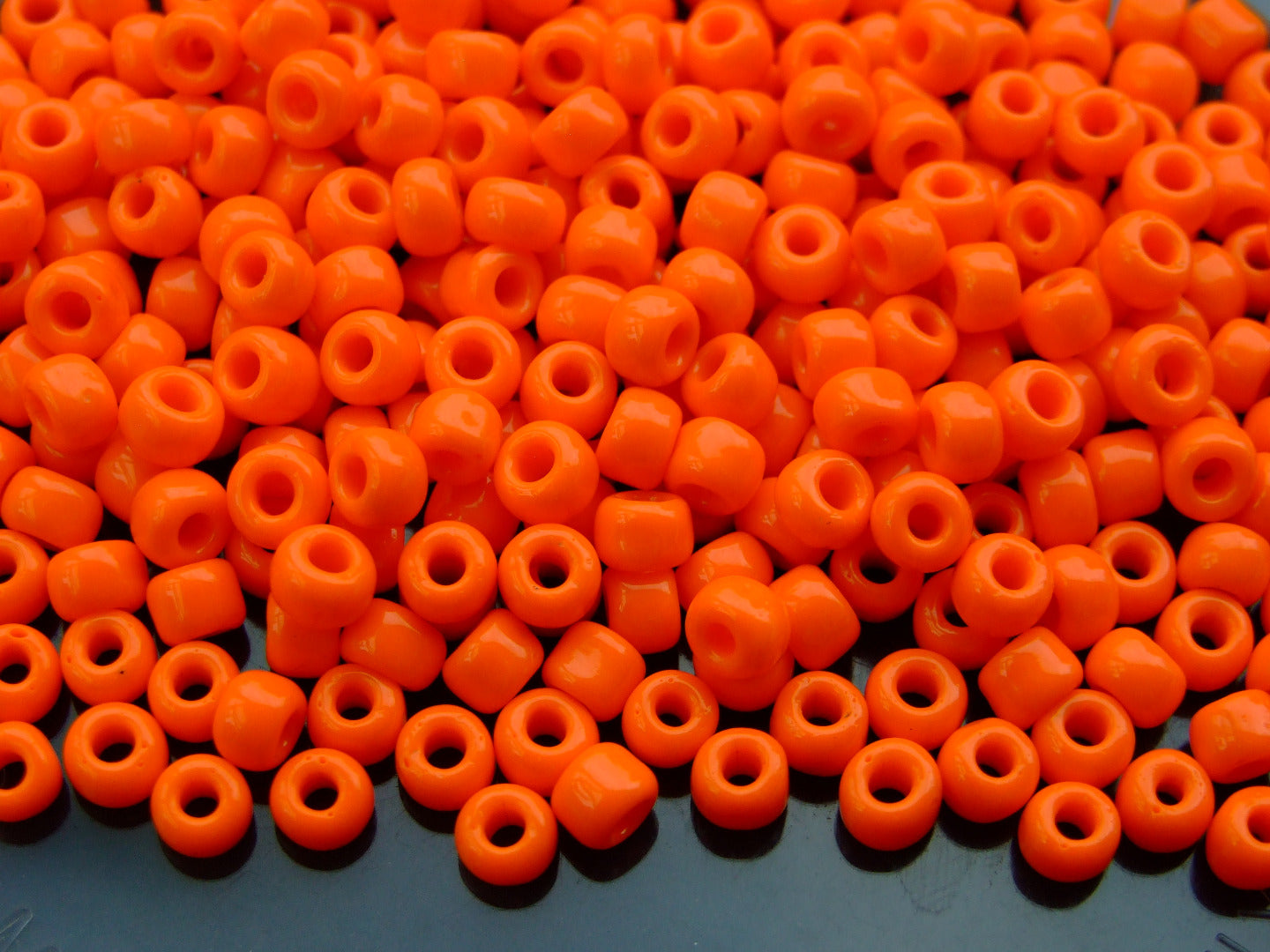 10g 50A Orange Toho Seed Beads 3/0 5.5mm Michael's UK Jewellery