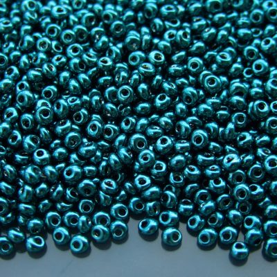 10g 519 Higher Metallic Teal Hematite Toho 3mm Magatama Seed Beads Michael's UK Jewellery