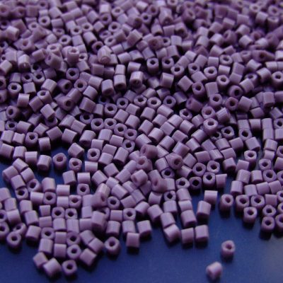 10g 52 Opaque Lavender Toho Cube Seed Beads 1.5mm Michael's UK Jewellery